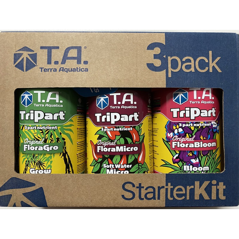 Terra Aquatica – 3pack TriPart Soft Water starterkit