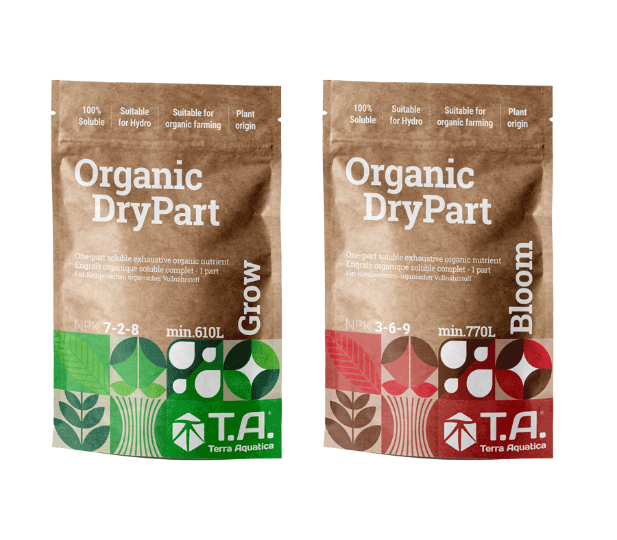 Organic DryPart grow og bloom - Terra Aquatica