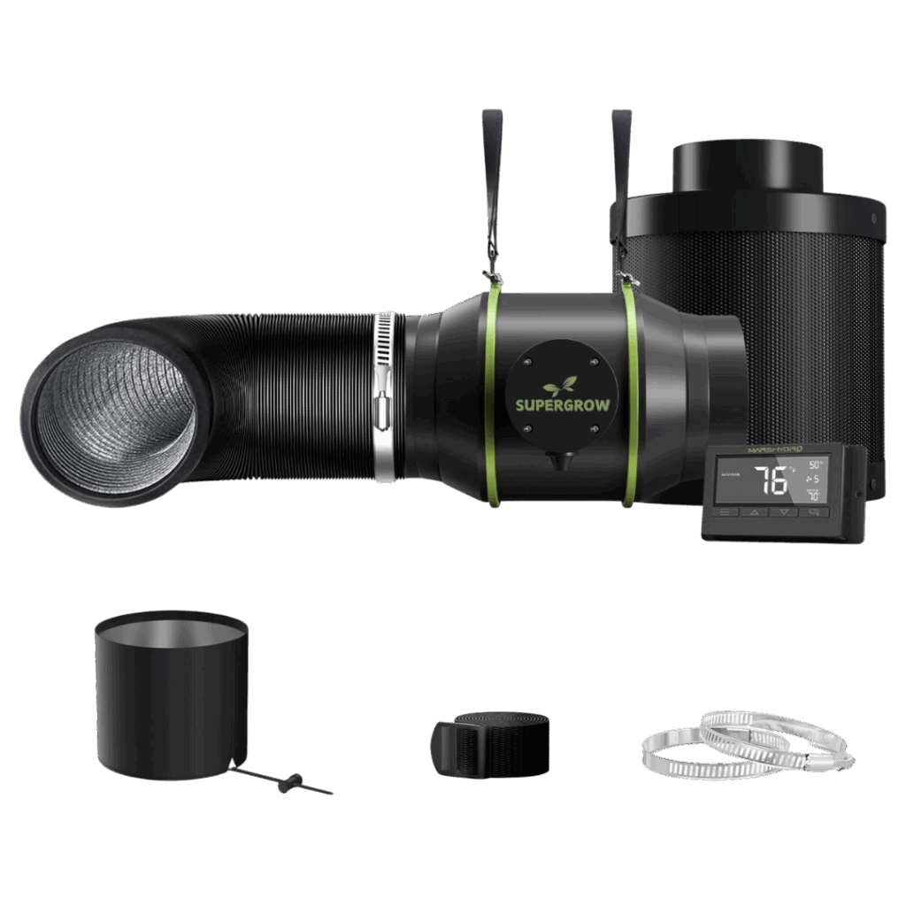 Premium Ec Digital Ventilations Kit - SuperGrow